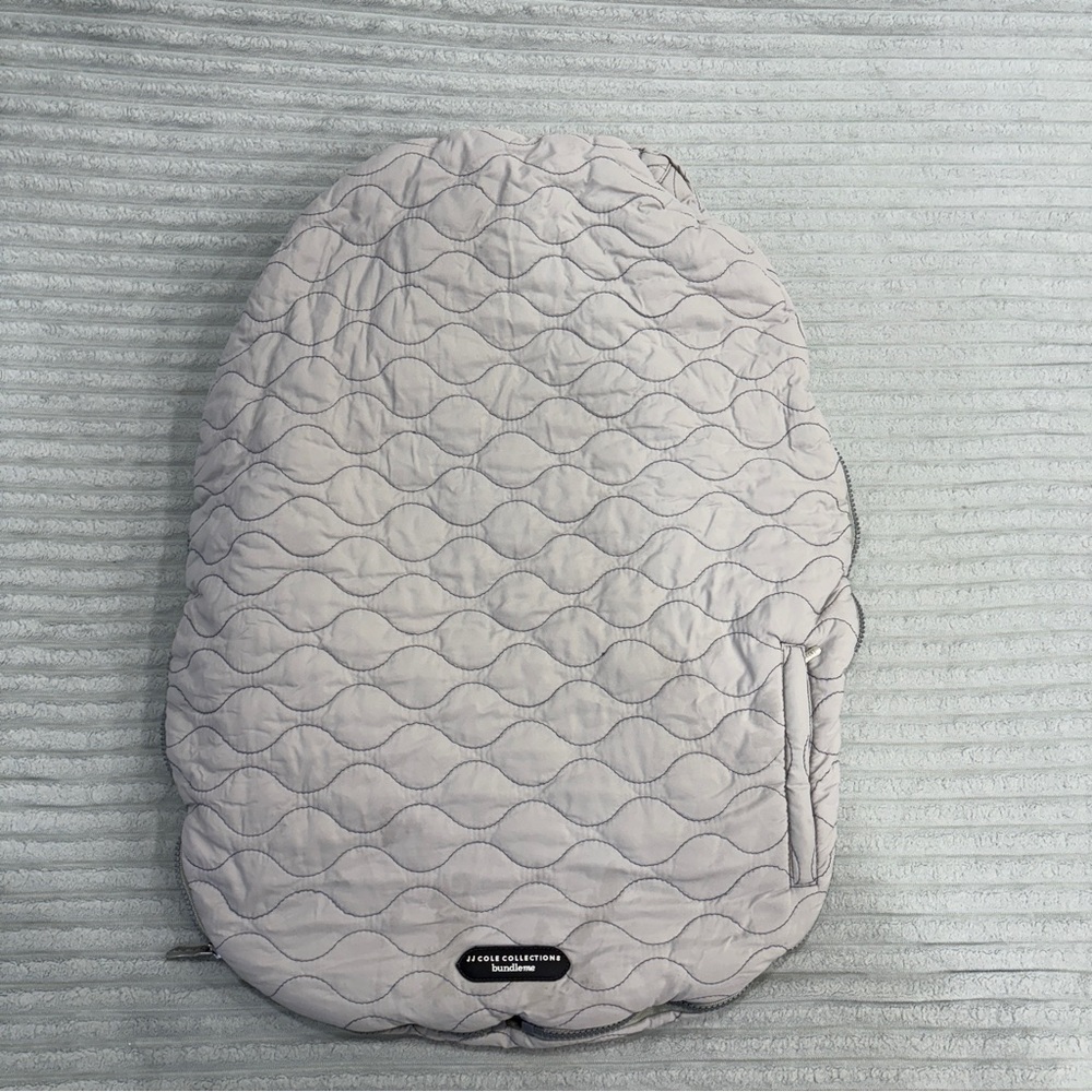 JJ Cole Collections BundleMe infant car seat and stroller cover gray
